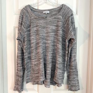 Lightweight Grey Pattered Sweater